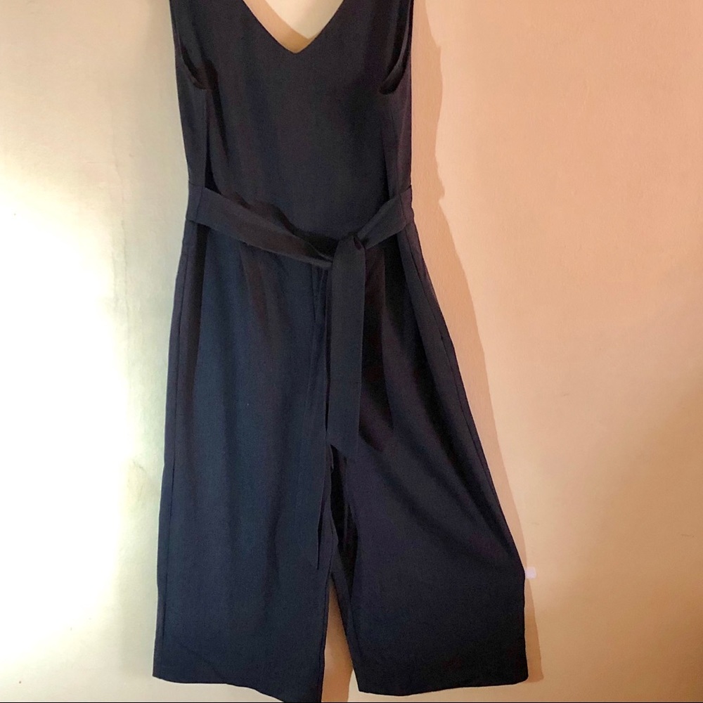 Smocked wide leg jumpsuits